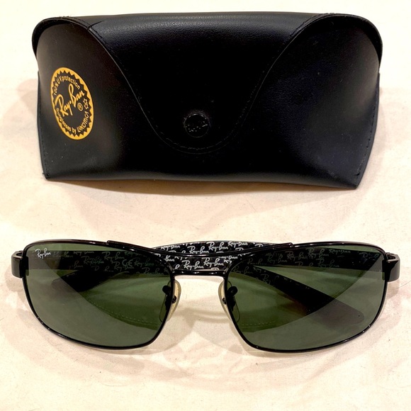Ray-Ban polarized metal men women unisex sunglasses 🕶️ with case